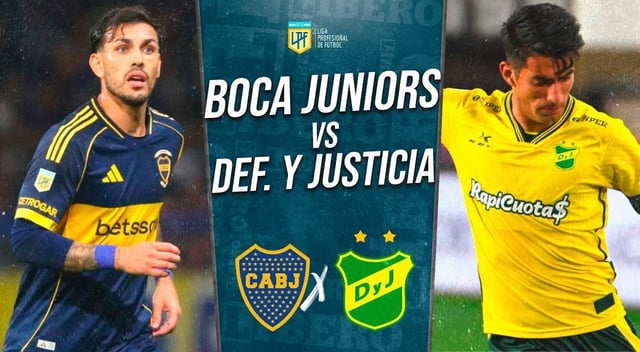 Boca Juniors vs Defensa y Justicia EN VIVO: fecha, hora y dónde ver partido por Liga Profesional