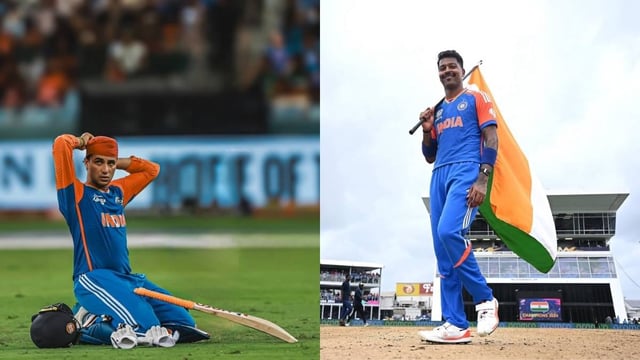 Abhishek Sharma, Hardik Pandya | Image: BCCI/ICC