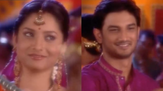 Ankita Lokhande shares Navratri video with Sushant Singh Rajput. (Photo Credit: Instagram/ Balaji Telefilms)