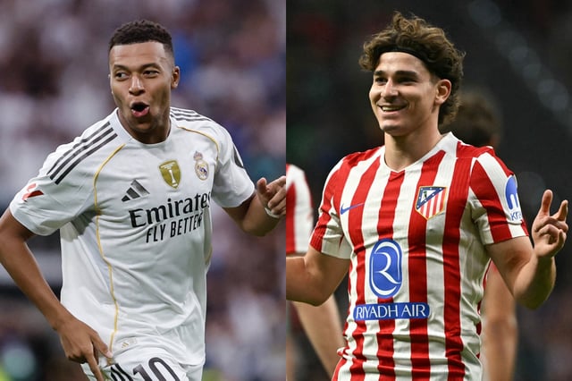 Real Madrid vs. Atlético EN VIVO: así se juega el derbi madrileño por LaLiga 2025 este sábado en el Metropolitano. (Fotos: AFP)