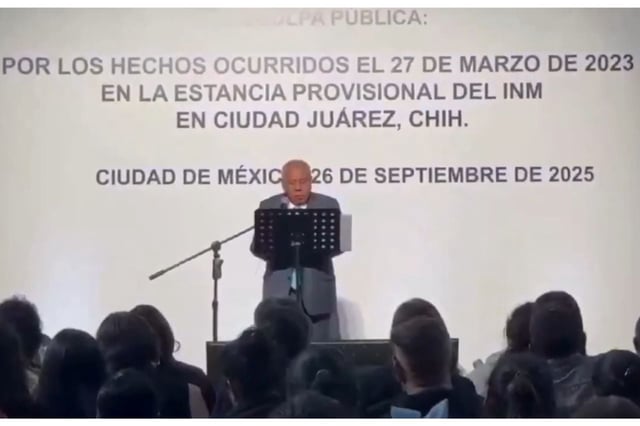 Ofrecen disculpa pública por incendio en centro migratorio que cobró la vida de 40 personas. | Crédito: captura en X