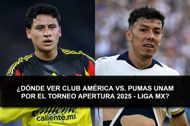 América vs. Pumas EN VIVO: se enfrentan en el Clásico Capitalino en el Estadio Ciudad de los Deportes. (Fotos: AFP / Composición Mag)