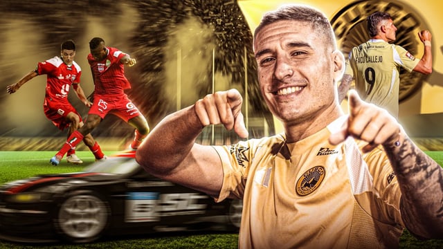 Facundo Callejo ha jugado en Argentina, Ecuador, Venezuela, Bolivia y ahora el Perú. (Diseño: Christian Marlow)