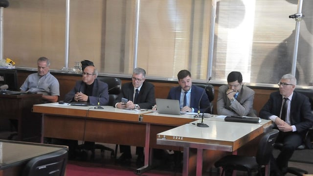 Defensores. Los abogados apuntaron a las escuchas telefónicas.