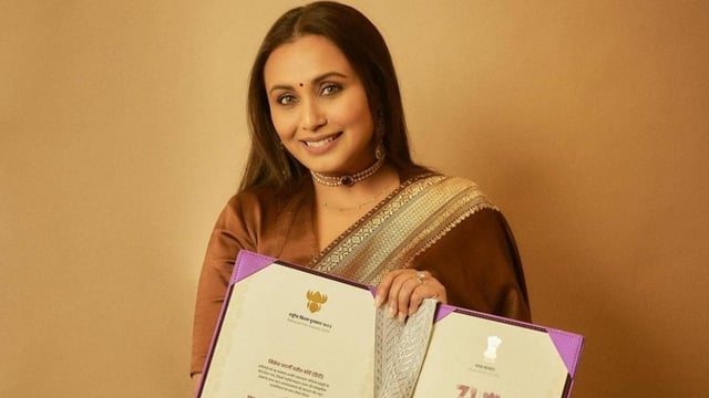 Rani Mukerji On Not Winning National Film Award For Black | Image: X