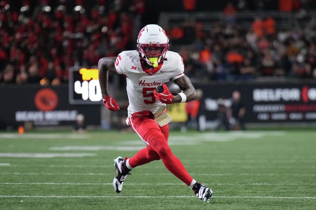Stephon Johnson started UH's comeback from a 14-point deficit in the fourth quarter Friday night with a touchdown catch to draw the Cougars within seven points. UH finished the comeback in overtime to beat Oregon State 27-24 in Corvallis, Ore.