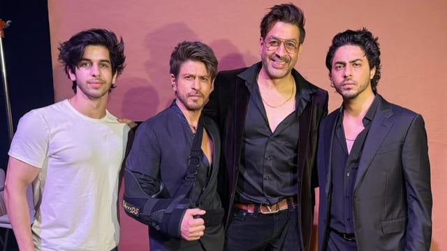 Rajat Bedi shares pic ft. Aryan Khan, Shah Rukh Khan, Vivaan Bedi