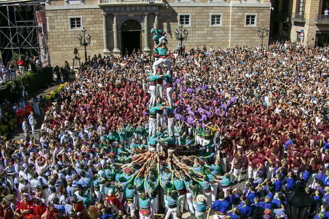 Diada castellera de la Mercè del día 24