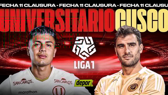 Universitario vs Cusco FC se enfrentan por la fecha 11 del Torneo Clausura 2025.