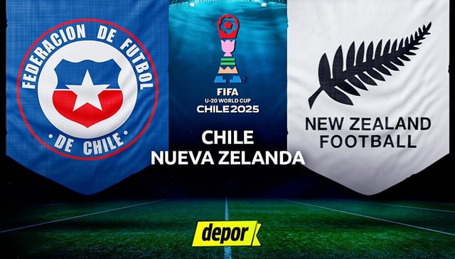 Chile vs. Nueva Zelanda se enfrentan por la fecha 1 del Mundial Sub-20. (Diseño: Christian Marlow)
