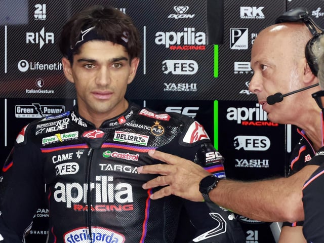 Jorge Martín, en el circuito de Motegi.
