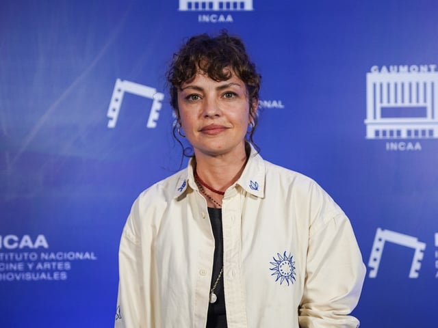 Premiere del estreno de la película “Belen”dirigida por Dolores Fonzi acompañanda militantes campaña el aborto legal seguro y gratuito en cine Gaumont.
Foto Santiago Garcia Díaz. - FTP CLARIN DSC03482.JPG Z Invitado