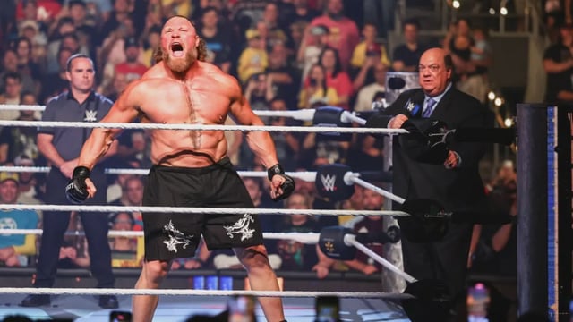 Brock Lesnar during WWE Wrestlepalooza | Image: wwe.com