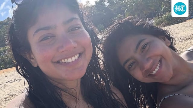 Sai Pallavi's sister Pooja Kannan posted beachy pictures of their recent vacation on Instagram. 