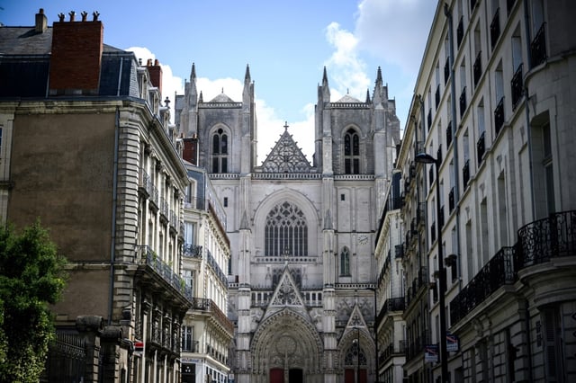 La cathédrale Saint-Pierre-et-Saint-Paul de Nantes, le 12 juin 2025
