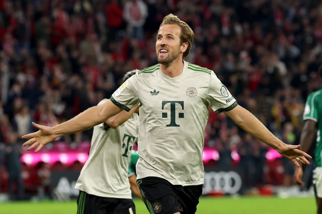 Harry Kane war beim Spiel gegen Werder Bremen der Mann des Tages