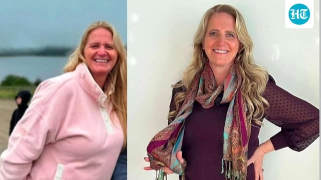 Christine Brown discusses her 40-pound weight loss journey on social media.