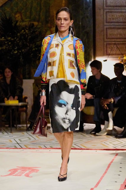 ... and capturing the essence of the company's founder Gianni Versace beyond the clothes.