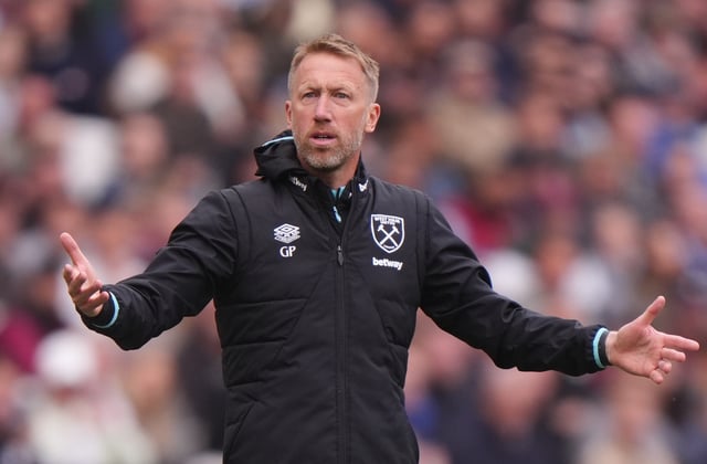 Graham Potter arbeitet seit diesem Samstag nicht mehr als Trainer von West Ham United.
