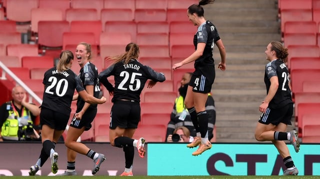 Lucy Parker Aston Villa women goal vs Arsenal WSL
