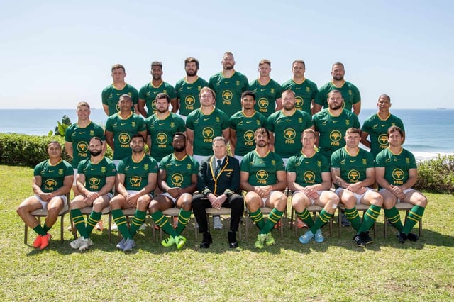 The Springbok rugby team that will feature in the Rugby Championship Test against Argentina in Durban on Saturday. Picture: Floris van Schouwenburg/Gallo Images