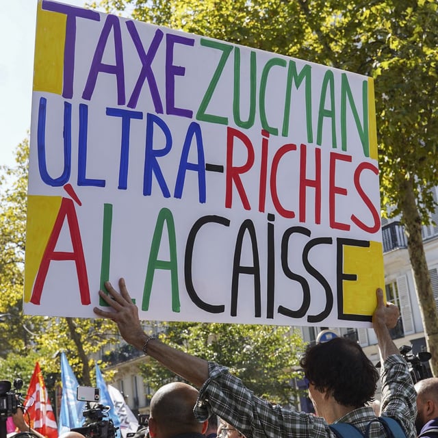 La taxe Zucman est au coeur des débats et des manifestations actuelles.