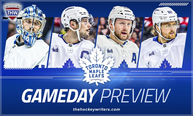 Anthony Stolarz, Austin Matthews, Morgan Rielly, William Nylander (The Hockey Writers)