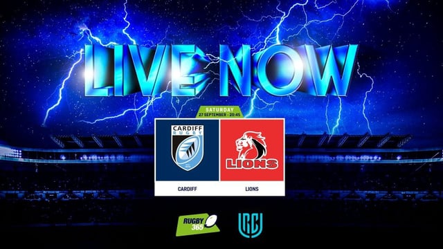 LIVE NOW: Cardiff v Lions