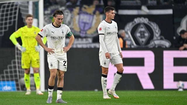 Gladbach verliert 4:6 gegen Frankfurt und fällt auf den letzten Tabellenplatz zurück.