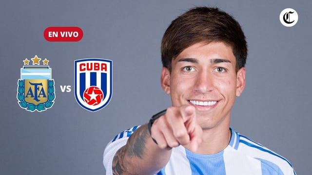 Telefe EN VIVO: ver partido de Argentina vs. Cuba Sub 20 por la fecha 1 del Grupo D del Mundial Sub 20.