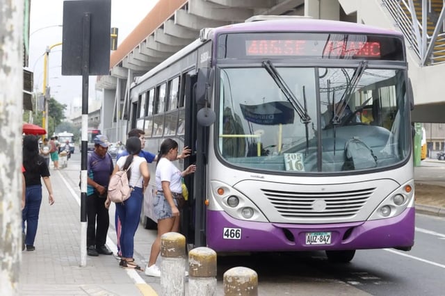 Concesionarias del corredor morado denuncian irregularidades en obra de S/ 500 millones en Lima. (Foto: Andina)