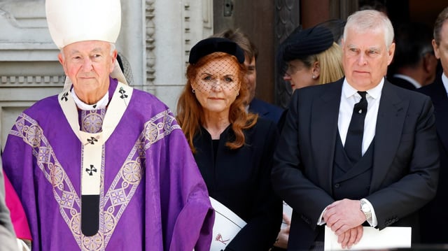 The Duke and Duchess of York ruffled feathers with their public entrance at the Duchess of Kent’s funeral this month