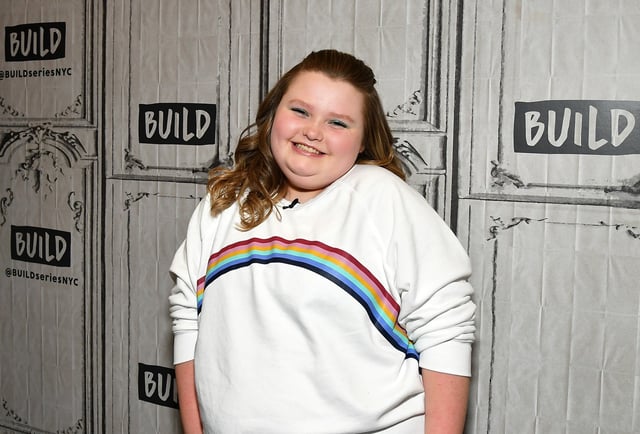 NEW YORK, NY - MARCH 14:  (EXCLUSIVE COVERAGE) Alana "Honey Boo Boo" Thompson from TLC's reality TV series "Here Comes Honey Boo Boo" attends Build Brunch at Build Studio on March 14, 2019 in New York City.  (Photo by Slaven Vlasic/Getty Images)