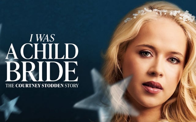 "I Was A Child Bride: The Courtney Sodden Story" will premiere on Saturday, September 27, on Lifetime (photo courtesy of Lifetime).