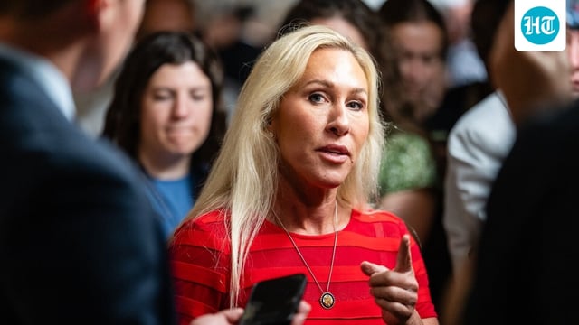 Representative Marjorie Taylor Greene is among four Republican lawmakers in Congress backing a petition to force a vote on fully releasing the Epstein files. 