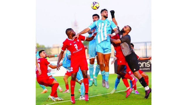 7 مباريات في دوري الدرجة الأولى.. أبرزها حتا والفجيرة