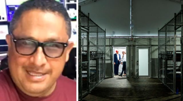 Tras salir de la cárcel Alligator Alcatraz, peruano arrestado en EE. UU. por vender ceviche, revela tortura y malos tratos