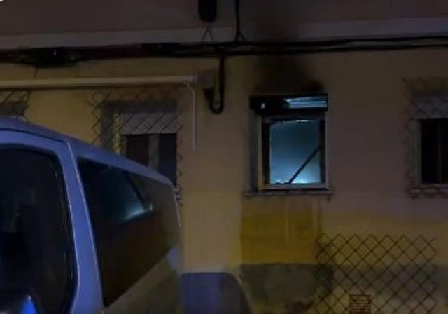 La vivienda en la que ocurrió el incendio