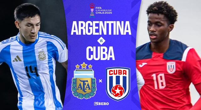 Argentina vs Cuba EN VIVO: fecha, hora y dónde ver partido por grupo D del Mundial Sub 20