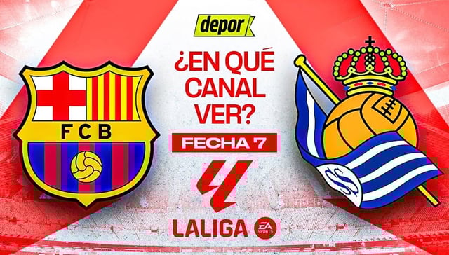 Barcelona vs. Real Sociedad por LaLiga. (Diseño: Christian Marlow)