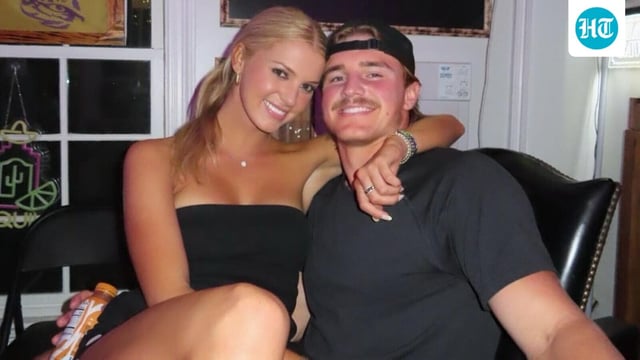 Lane Kiffin’s daughter, Landry Kiffin, with her boyfriend, Whit Weeks. 