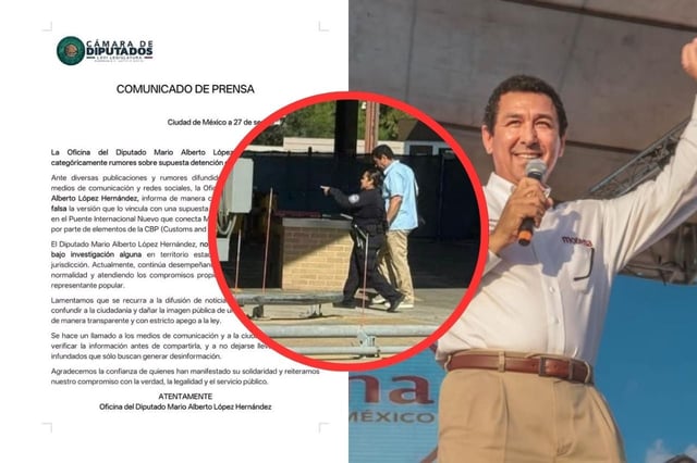 En su comunicado, el diputado reiteró su compromiso con "la verdad, la legalidad y el servicio público". | Crédito: captura en X