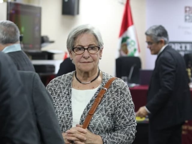 Susana Villarán afronta un juicio oral por presunta corrupción que la puede llevar 29 años a prisión. (Foto Antonio Melgarejo)