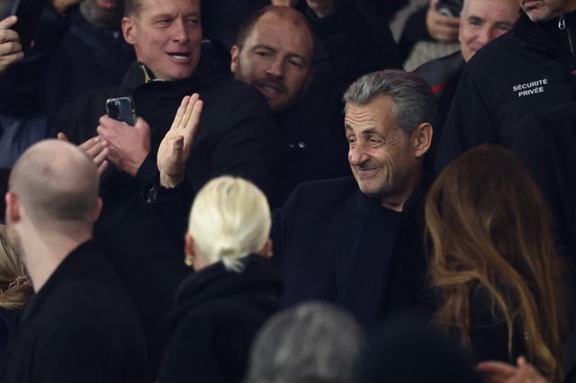 Nicolas Sarkozy était également présent ce samedi 27 septembre pour assister au match du Paris Saint-Germain contre l'AJ Auxerre.