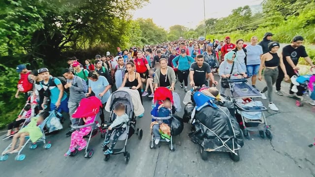 Migrantes aseguran que la falta de visas y oportunidades los obliga a salir en caravana el próximo 1° de octubre