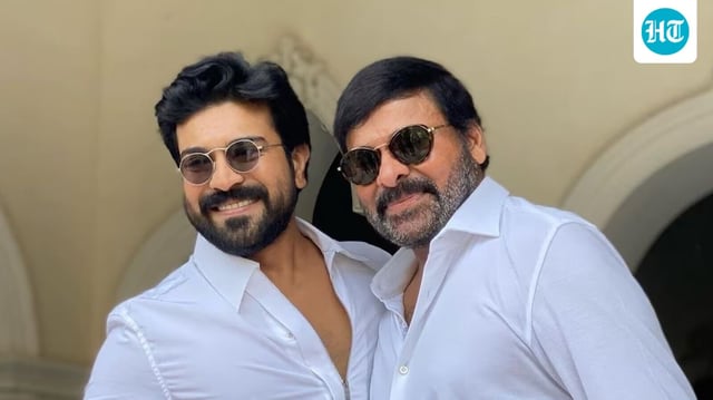 Ram Charan received a warm note from dad Chiranjeevi.