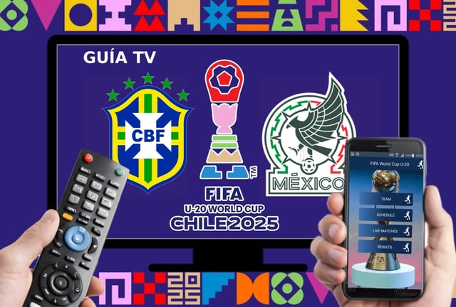 Las selecciones de Brasil y México están listas para el duelo del Mundial Sub-20. Consulta horarios y canales para ver el partido el domingo 28 de septiembre desde USA, Argentina y España. | Crédito: Diseño Mag