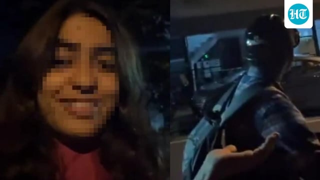 A viral video showed a woman at midnight being accompanied by a Rapido rider on an empty road.