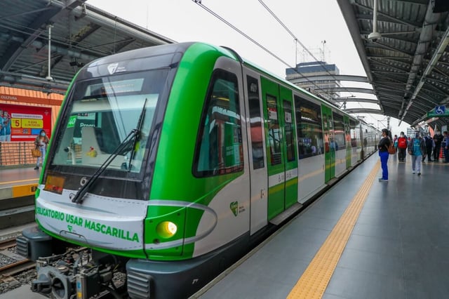 Línea 1 recibe visto bueno de Ositran para ampliar su capacidad para pasar a mover de 600 mil a un millón de pasajeros por día (Foto: Gob)