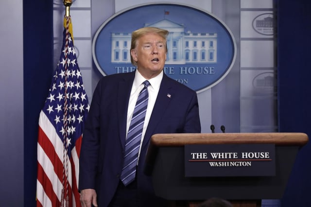 Archivo - El presidente estadounidense, Donald Trump (archivo)